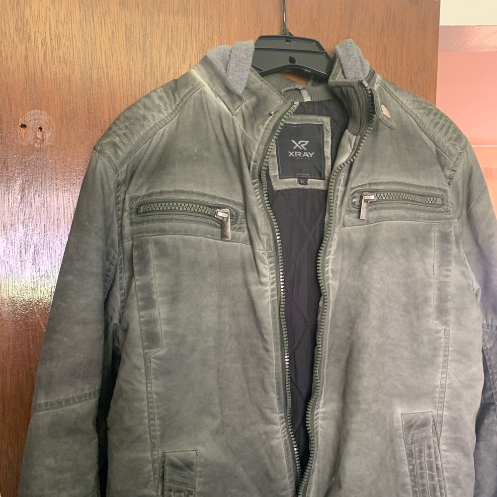 X-ray Hooded jacket